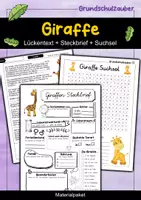 Vorschau - Spiele - Giraffe Materialpaket - 3 für 2 Sparpaket - Deckblatt
