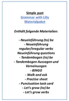 Vorschau - Spiele - Materialpaket simple past - Deckblatt