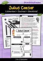 Vorschau - Arbeitsblätter - Julius Caesar - Sparpaket - Materialpaket - Deckblatt