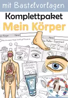 Vorschau - Stundenentwürfe - Komplettpaket - Mein Körper , Körperteile, Körperpflege, Hygiene, Skelett und Organe - Deckblatt