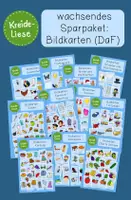 Vorschau - Arbeitsblätter - Materialpaket: Bildkarten DaZ / DaF (Sparpaket) - Deckblatt