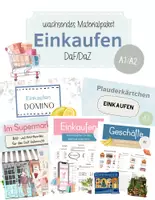 Vorschau - Arbeitsblätter - Wachsendes Materialpaket "Einkaufen" für DaF / DaZ - Deckblatt