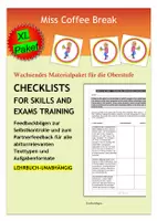Vorschau - Arbeitsblätter - CHECKLISTS SKILLS TRAINING / ENGLISCH OBERSTUFE / KOMPETENZTRAINING (XL Materialpaket) - Deckblatt