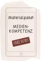 Vorschau - Unterrichtsreihen - Materialpaket I Medienbildung I Tabletklassen I ISERV I FAKE NEWS - Deckblatt