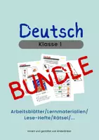 Vorschau - Arbeitsblätter - Materialpaket: Anfangsunterricht Deutsch Klasse 1 - Deckblatt