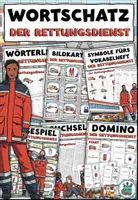 Vorschau - Spiele - Wortschatzpaket "Der Rettungsdienst" Achtung, Notfall! DaZ / DaF / Sachunterricht - Deckblatt