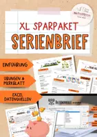 Vorschau - Arbeitsblätter - XL Sparpaket: Serienbrief (Einführung und Aufgaben) - Deckblatt