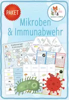Vorschau - Spiele - Mikrobiologie und Immunsystem - 10x Spiele und Aktivitäten - Deckblatt