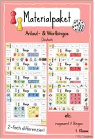 Vorschau - Spiele - Materialpaket Bingos: Anlaut- und Wortbingos - Deckblatt