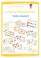 Vorschau - Spiele - Optische Differenzierung: Materialpaket - Deckblatt