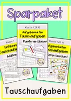 Vorschau - Arbeitsblätter - Sparpaket: Tauschaufgaben ZR 10 - Deckblatt