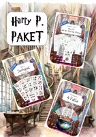 Vorschau - Unterrichtsreihen - Materialpaket Harry P._Arbeitsheft_Suchspiel_4 Fälle - Deckblatt