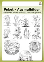Vorschau - Mal- und Bastelvorlagen - Paket - Ausmalbilder und Malvorlagen - Deckblatt