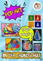 Vorschau - Stundenentwürfe - Sparpaket, Pop Art in der Grundschule, fertige Kunststunden - Deckblatt