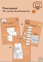 Vorschau - Unterrichtsreihen - Materialpaket: Wir werden Basketballprofis! - Deckblatt