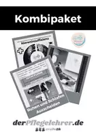 Vorschau - Arbeitsblätter - Kombipaket Auftrag Ruhen und Schlafen + Ausscheidungen - Deckblatt