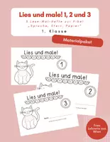 Vorschau - Arbeitsblätter - Materialpaket: 3 Lesehefte zu Sprache Stein Papier 1 - Deckblatt
