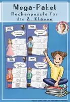 Vorschau - Arbeitsblätter - Mega-Paket Rechenpuzzle (2. Klasse) - Deckblatt