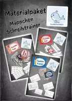 Vorschau - Mal- und Bastelvorlagen - Schreibtrainer fürs Mäppchen - Druckschrift, Schreibschrift und Zahlen bis 10 - Deckblatt
