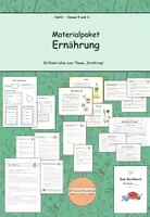 Vorschau - Arbeitsblätter - Komplette Unterrichtsreihe Ernährung - Deckblatt