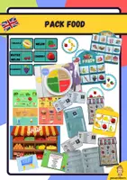 Vista previa - Unidades / Secuencias / Situaciones de Aprendizaje - Pack Food - Portada