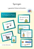 Vorschau - Unterrichtsreihen - Springen : gesamte Unterrichtsreihe - Deckblatt