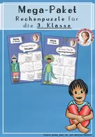 Vorschau - Arbeitsblätter - Mega-Paket Rechenpuzzle (3. Klasse) - Deckblatt
