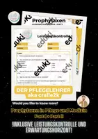 Vorschau - Arbeitsblätter - Prophylaxen in Pflege und Medizin Part I und II inkl. Leistungskontrolle - Deckblatt