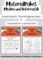 Vorschau - Unterrichtsreihen - Materialpaket: Informatikkarten und Arbeitsheft Hardware - Deckblatt