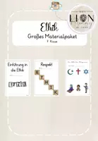 Vorschau - Unterrichtsreihen - Materialpaket: Ethik 7. Klasse - Deckblatt