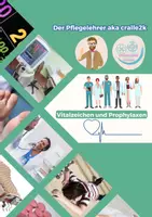 Vorschau - Stundenentwürfe - Materialpaket Prophylaxen und Vitalzeichen - Deckblatt