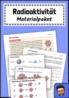 Vorschau - Arbeitsblätter - Radioaktivität (Materialpaket) - Deckblatt