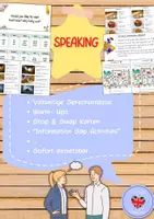 Vorschau - Arbeitsblätter - Speaking - BUNDLE (wachsendes Paket) - Deckblatt