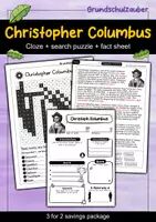 Vorschau - Arbeitsblätter - Christopher Columbus - 3 for 2 economy package - Material package - Deckblatt
