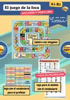 Vista previa - Unidades / Secuencias / Situaciones de Aprendizaje - Juego de la FOCA + hoja de vocabulario - AFICIONES - Tiempo libre - Portada
