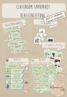 Vorschau - Stationenlernen - Klassenleitung Sparpaket: Classroom (in grün) - Deckblatt