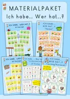 Vorschau - Spiele - Ich habe... Wer hat...? Materialpaket - Deckblatt
