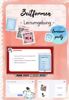 Vorschau - Präsentationen/Tafelbilder - Interaktive Lernumgebung: Zeitformen (Kl. 4) - Deckblatt