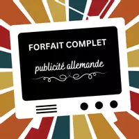 Aperçu - Feuilles d'exercices - Kit pédagogique - "deutsche Werbung" (allemand) - Page de couverture