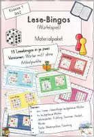 Vorschau - Spiele - Lese-Bingos (Materialpaket) - Deckblatt