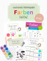 Vorschau - Arbeitsblätter - Wachsendes Materialpaket "Farben" für DaF / DaZ - Deckblatt