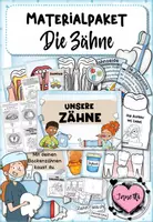 Vorschau - Stundenentwürfe - Zähne | Materialpaket | Klasse 1 - Deckblatt