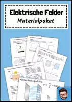 Vorschau - Arbeitsblätter - Elektrische Felder – Das Komplettpaket für aufgeladene Physikstunden - Deckblatt