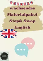Vorschau - Aufgabenkarten - wachsendes Materialpaket: Stop&Swap Cards: Englisch (klassenübergreifend) - Deckblatt