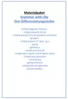 Vorschau - Arbeitsblätter - Materialpaket - Neueinführungen Grammatik; Themen aus Klasse 5 & 6; 3-fach differenziert - Deckblatt