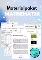 Vorschau - Spiele - Materialpaket Mathematik: Arbeitsblätter, Merkblätter, Tests - Deckblatt