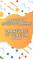 anteprima - Esercizi - Raccolta MUSICOGRAMMI Carnevale di Venezia PAGANINI - Pagina di copertina