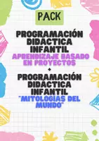 Vista previa - Unidades / Secuencias / Situaciones de Aprendizaje - PACK 2 PROGRAMACIONES DE INFANTIL - OPOSICIONES - Portada