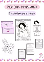 Vista previa - Hojas de trabajo - PACK DE CLARA CAMPOAMOR - Portada