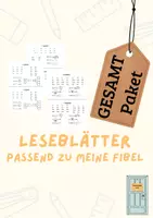 Vorschau - Arbeitsblätter - Leseblätter zu Meine Fibel (Cornelsen) gesamte Kl. 1 - 44 Texte - Deckblatt